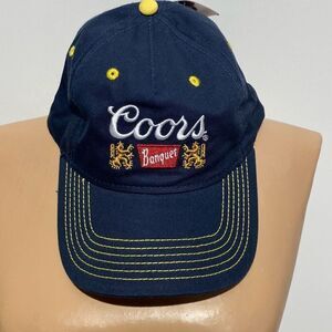 NWT Coors Banquet Men's Multicolor Embroidered Baseball Cap One Size